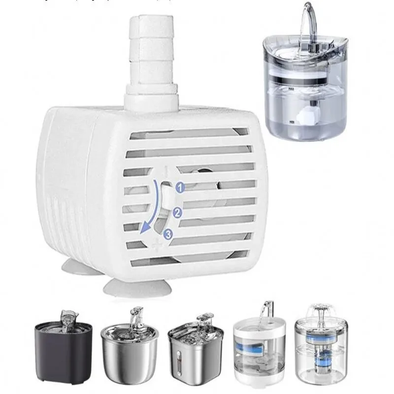 Bomba de Água para Fonte de Gato 3W com Ventosas - Image 5