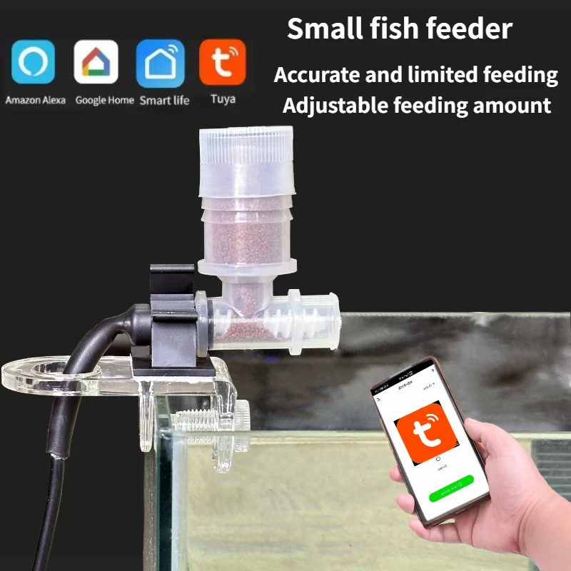 Alimentador Automático para Peixes WiFi com Temporizador e Controle Remoto - Imagem 4