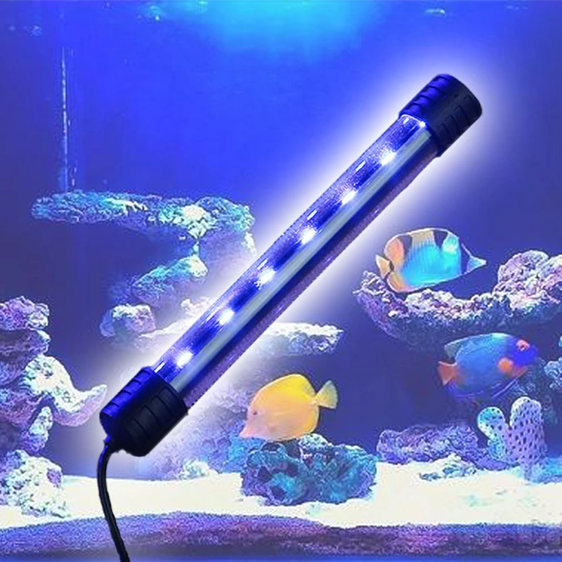 luz led para aquário submersível