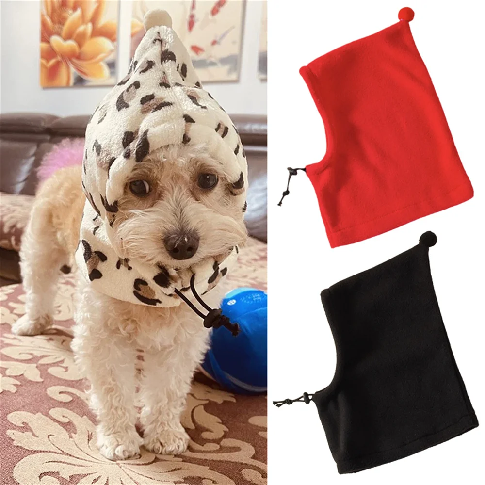 gorro de lã com gola alta para cães e gatos