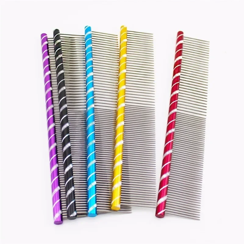 Pente para Cães e Gatos de Liga com Dentes Duplos 19 cm - Image 4