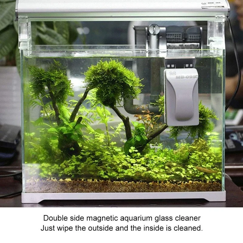 Limpador Magnético Flutuante para Aquário com Raspador para Vidro - Imagem 3