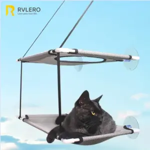 cama de janela suspensa para gatos