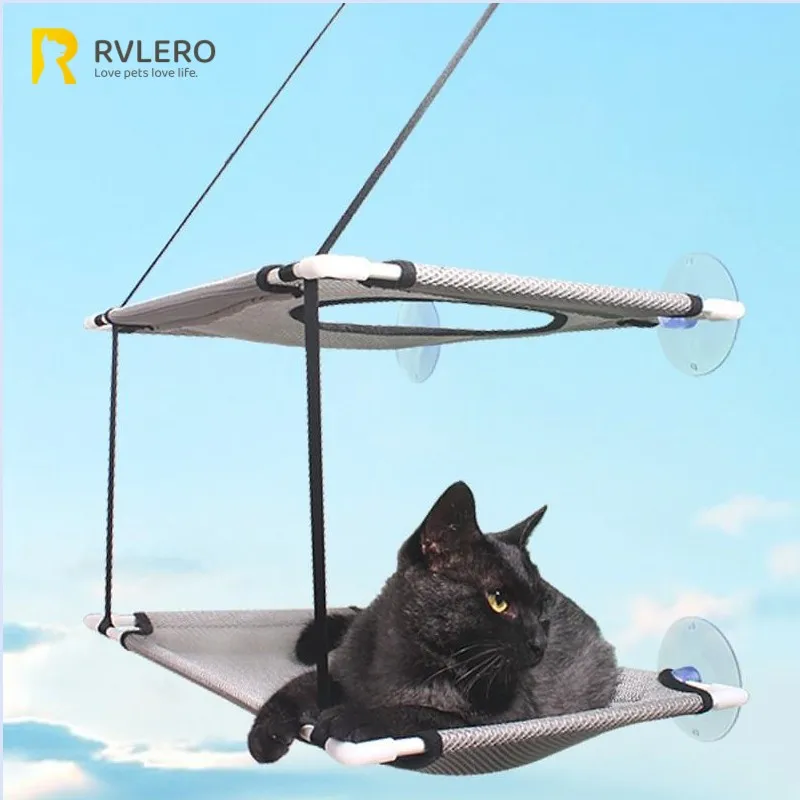 cama de janela suspensa para gatos