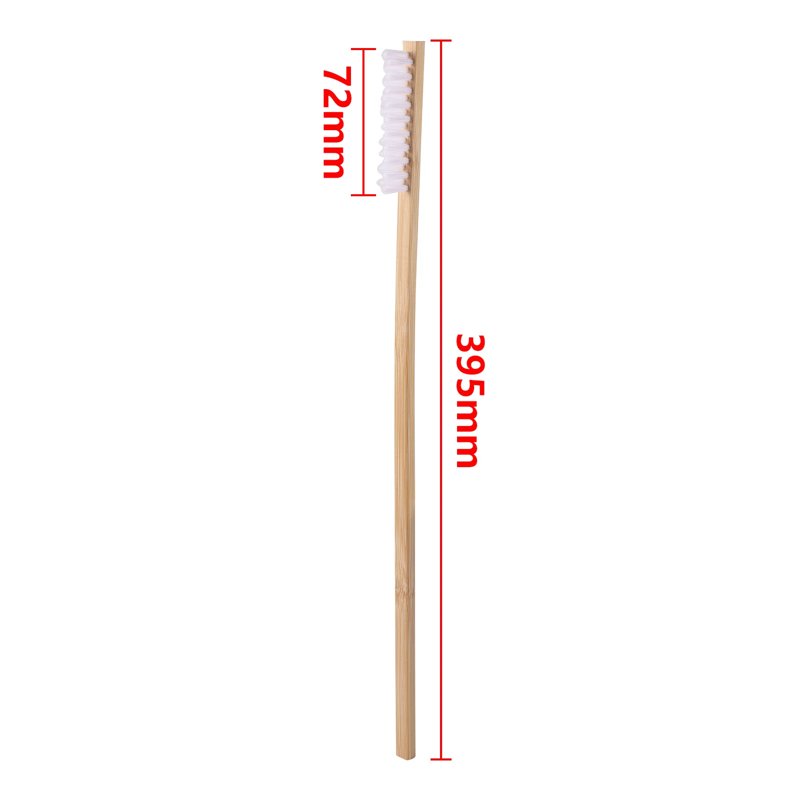 Escova para Gaiola de Pássaros 2 Peças de Bambu Cabo Longo 39,5 cm - Imagem 4