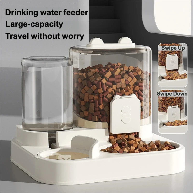 Comedouro Automático para Cães e Gatos com Fonte de Água - Image 6