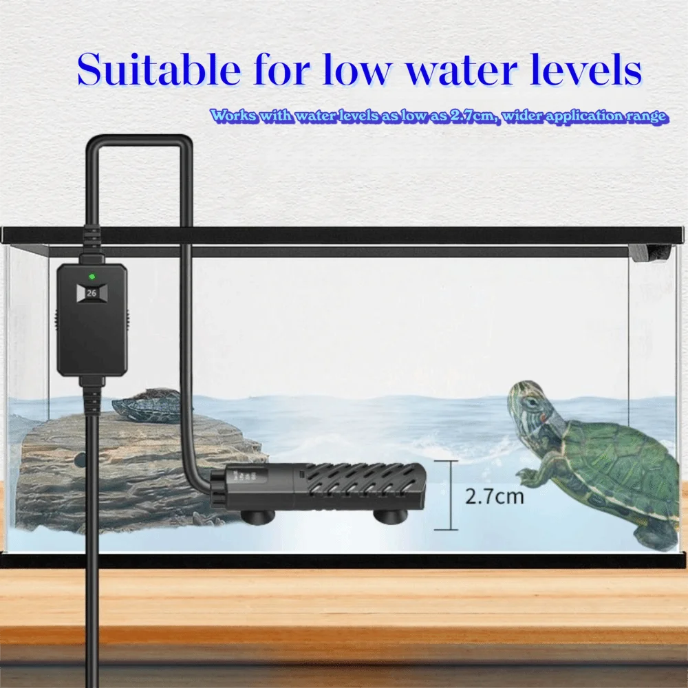 Aquecedor Submersível para Aquário 30W-100W com Controle de Temperatura - Imagem 2
