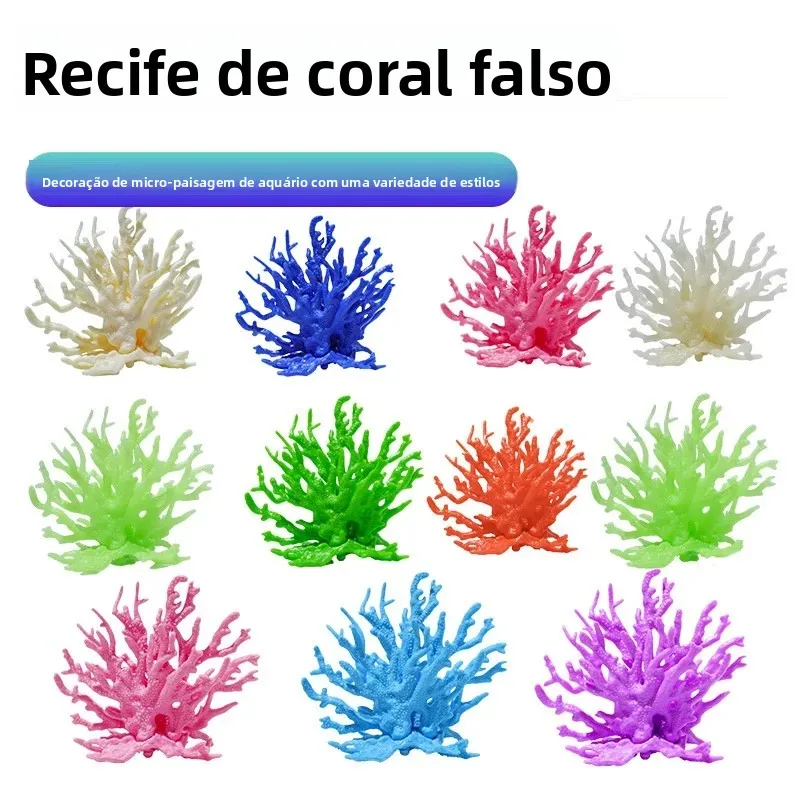 Decoração Coral Falso para Aquário de Resina ZSP06 - Imagem 2