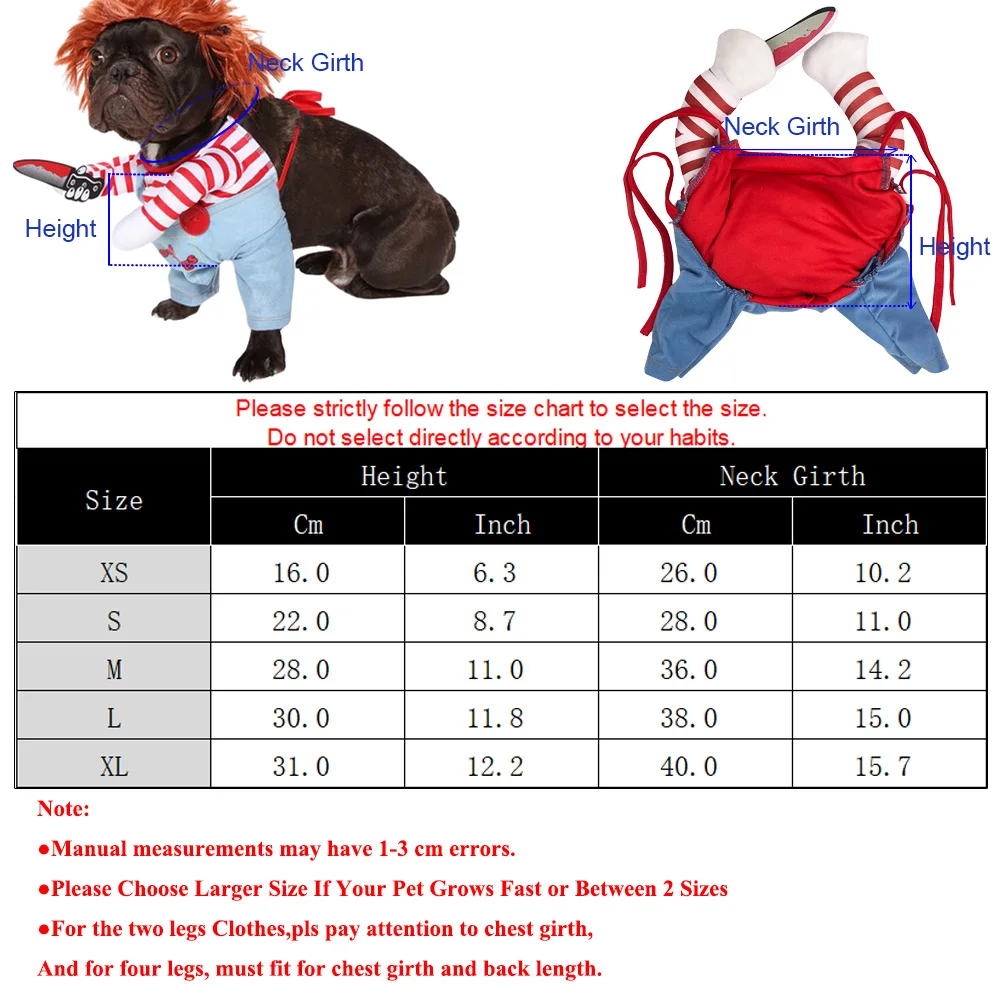 Roupa de Halloween para Cães e Gatos Pequenos e Médios - Imagem 6