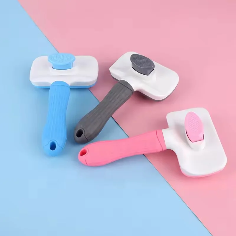 Escova Removedora de Pelos para Cães e Gatos com Limpeza Automática - Imagem 2