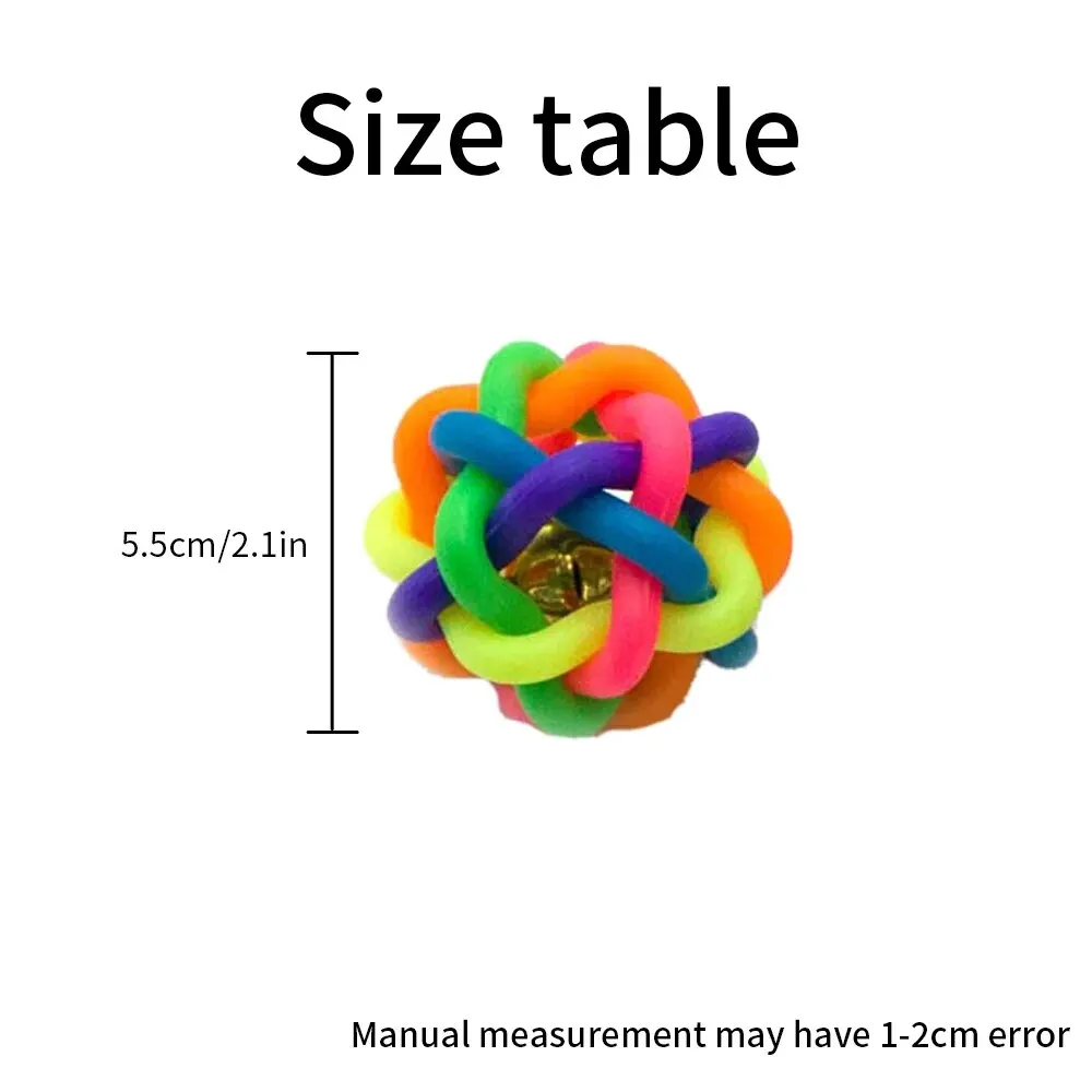 Bola de Borracha para Cães com Sino Interno 5.5 cm - Imagem 5