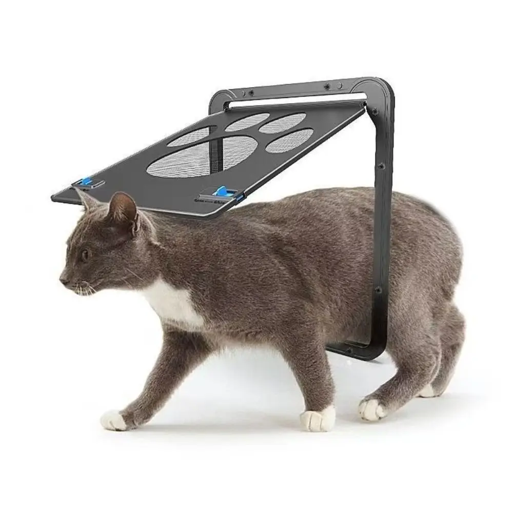 Porta de Tela para Cães e Gatos com Fecho Magnético Automático - Imagem 2