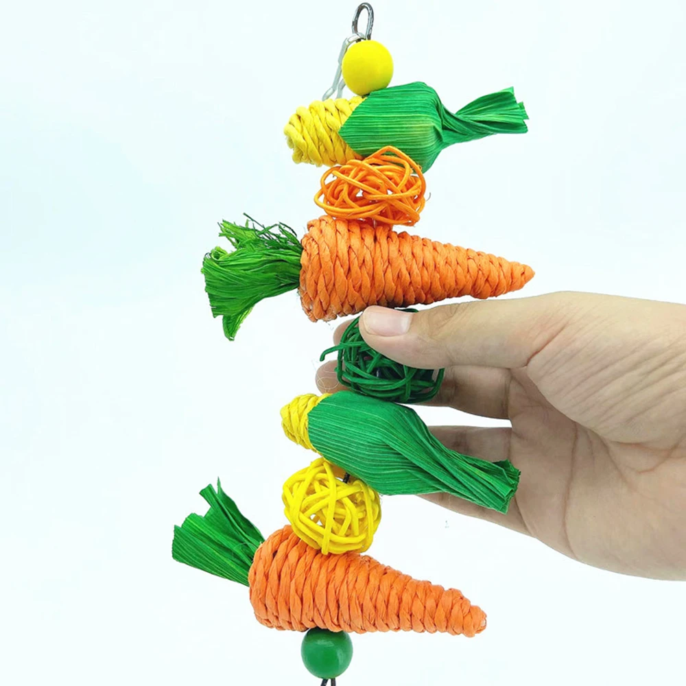 Brinquedo para Roer Hamster e Coelho de Videira Tecida à Mão - Imagem 3