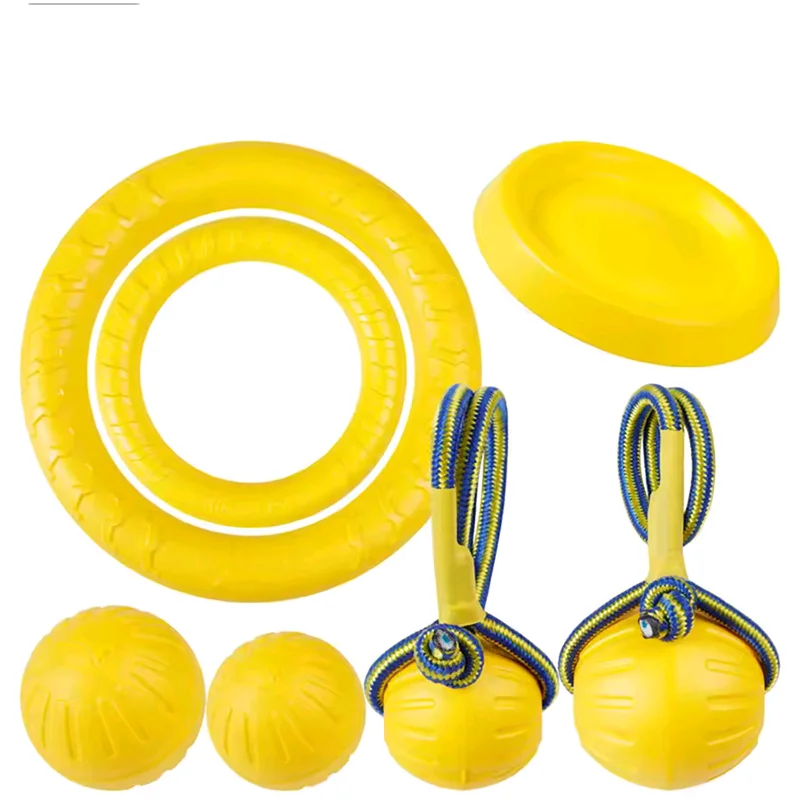 Brinquedo Frisbee para Cães com Corda para Treinamento ao Ar Livre - Imagem 6