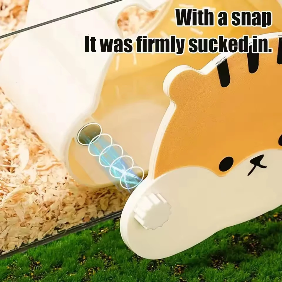 Ninho para Hamster de Plástico com Casa de Observação Magnética - Imagem 3