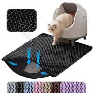 tapete para areia de gato