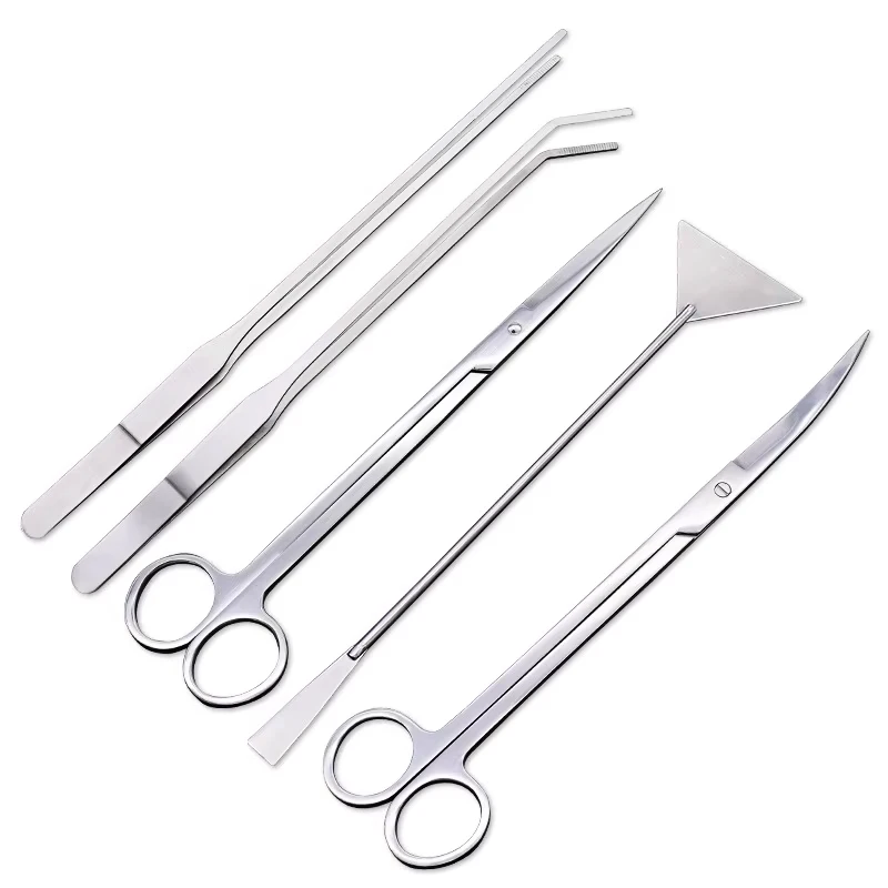 Kit Ferramentas para Aquário de Aço Inoxidável com Bolsa de Armazenamento - Image 2