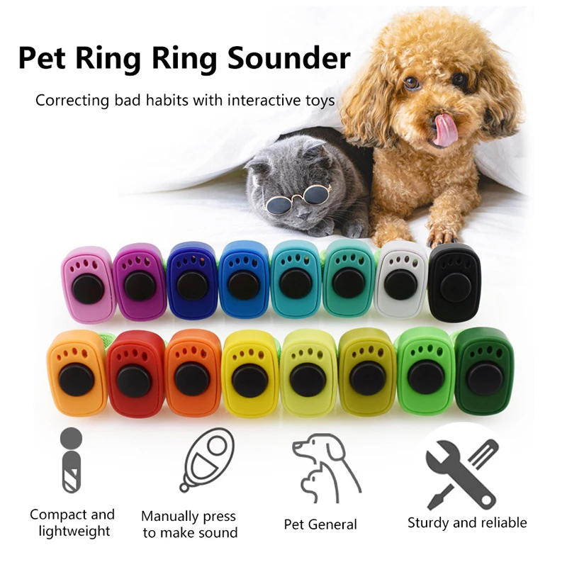 Clicker para Cães e Gatos de ABS para Reforço Positivo - Imagem 4