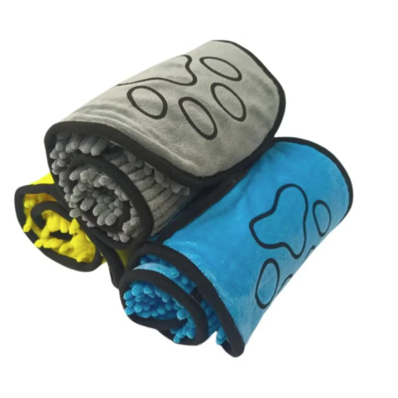 Toalha para Pets de Poliéster Super Absorvente com Secagem Rápida - Imagem 2