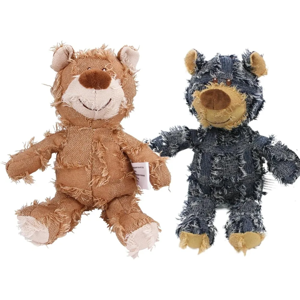 Brinquedo de Pelúcia Urso para Cães com Som e Bordado Elétrico - Imagem 6