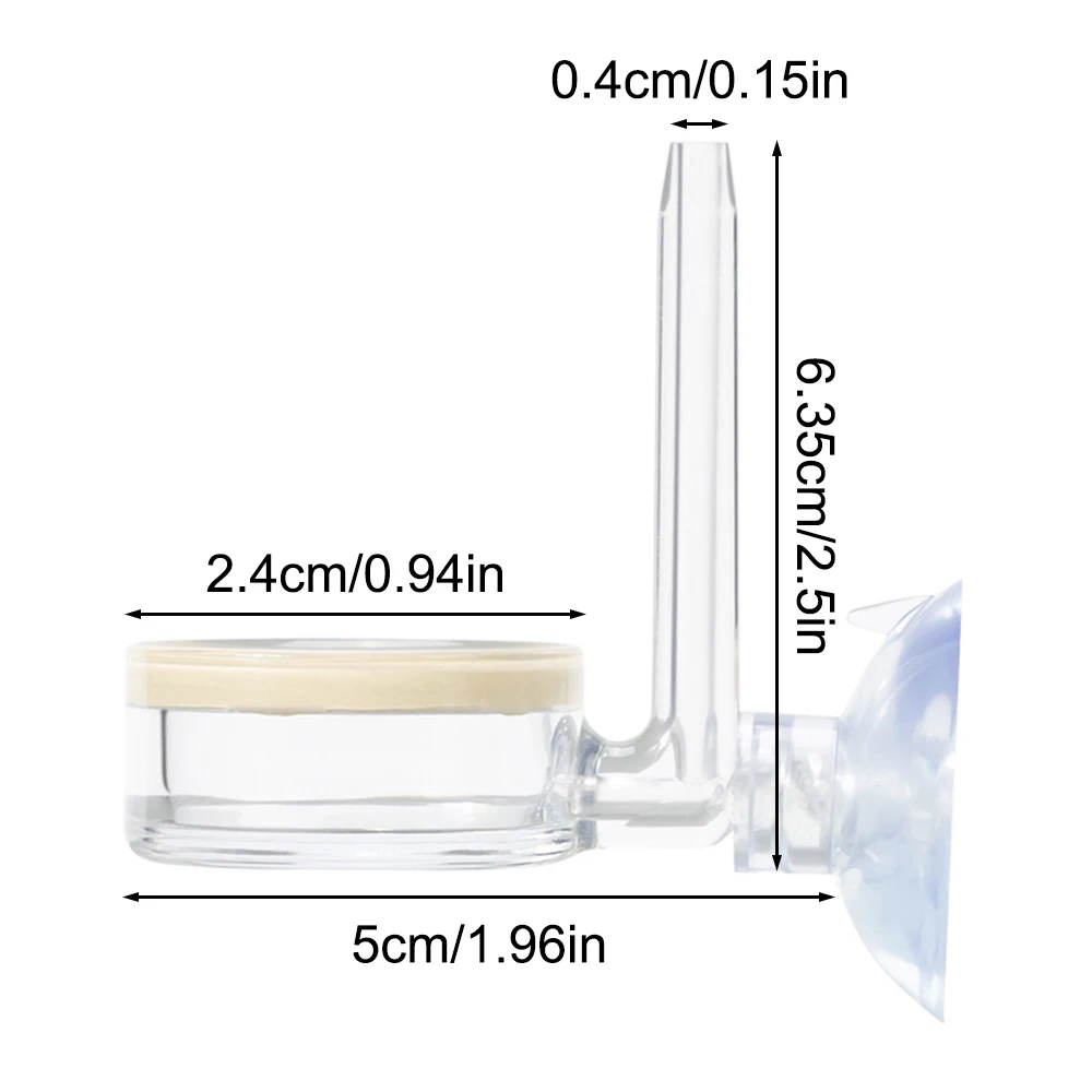 Nebulizador de CO2 para Aquário com Difusor Transparente - Imagem 5