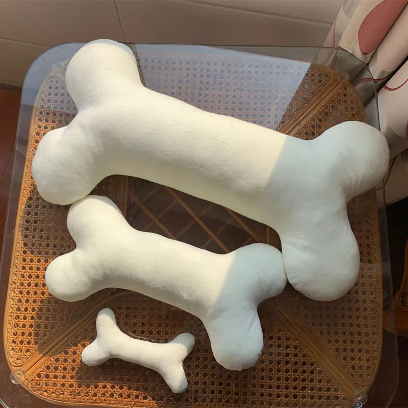 brinquedo de pelúcia para cães osso