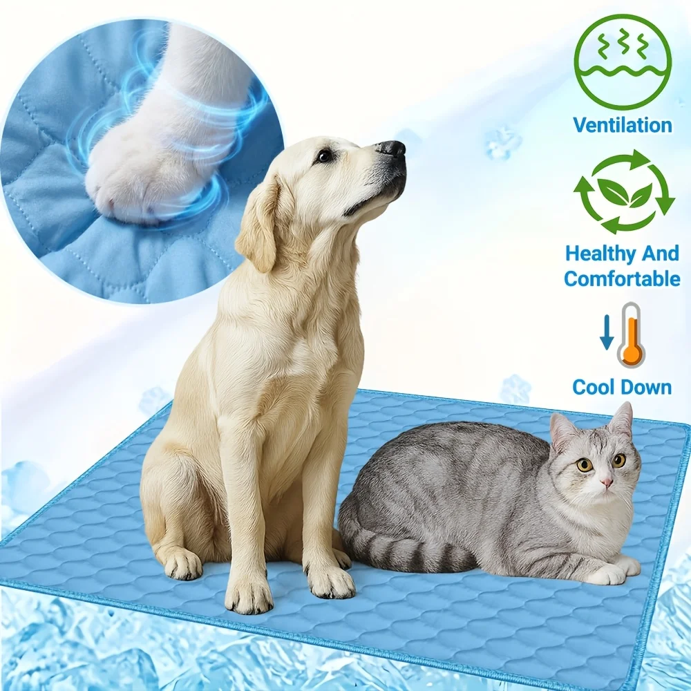 Tapete Gelado para Pets Respirável para Cães e Gatos - Image 2