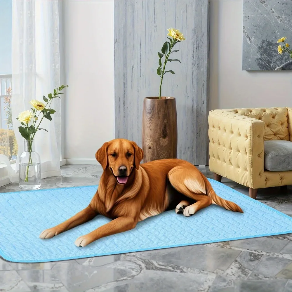 Tapete Refrescante Ice-Cool para Pets com Tecido Absorvente de Suor - Image 3