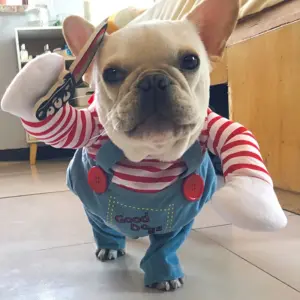 roupa de halloween para cães e gatos ajustável