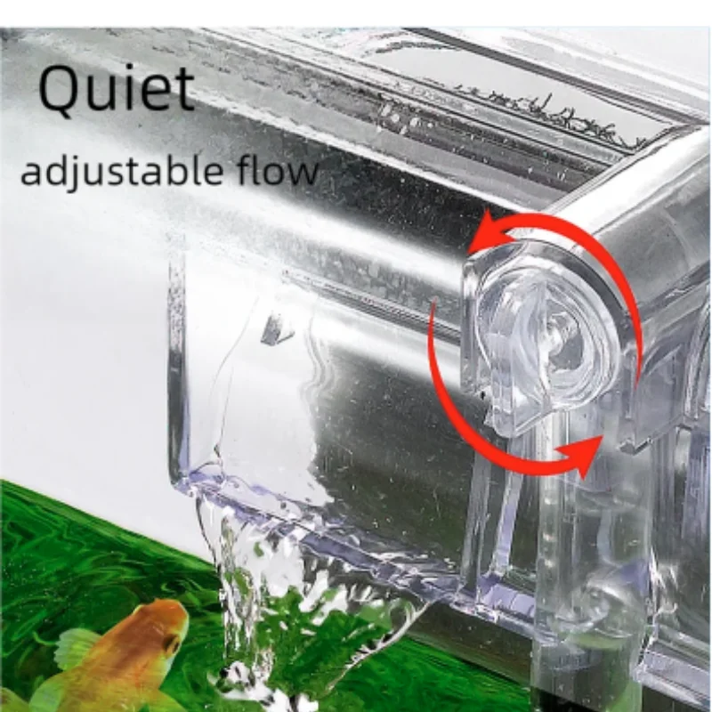 Mini Filtro de Aquário USB de Cascata para Tanque de Peixes Pequeno - Imagem 6