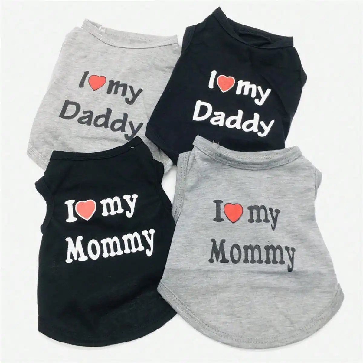colete para cachorro i love my daddy