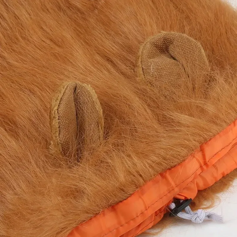 Juba de Leão para Cães de Poliéster com Ajuste de Cordão - Imagem 4