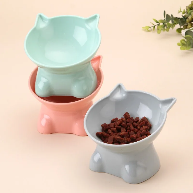 Tigela Elevada para Gatos com Pernas Altas Rosa - Imagem 3