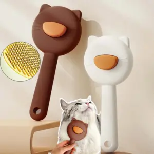 escova removedora de pelos para gatos e cães