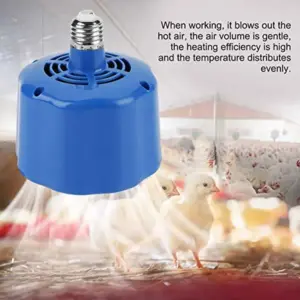 lâmpada de aquecimento para aves com controlador