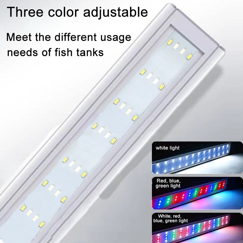 Luz LED para Aquário Ajustável para Plantas Aquáticas 18-75 cm - Imagem 5