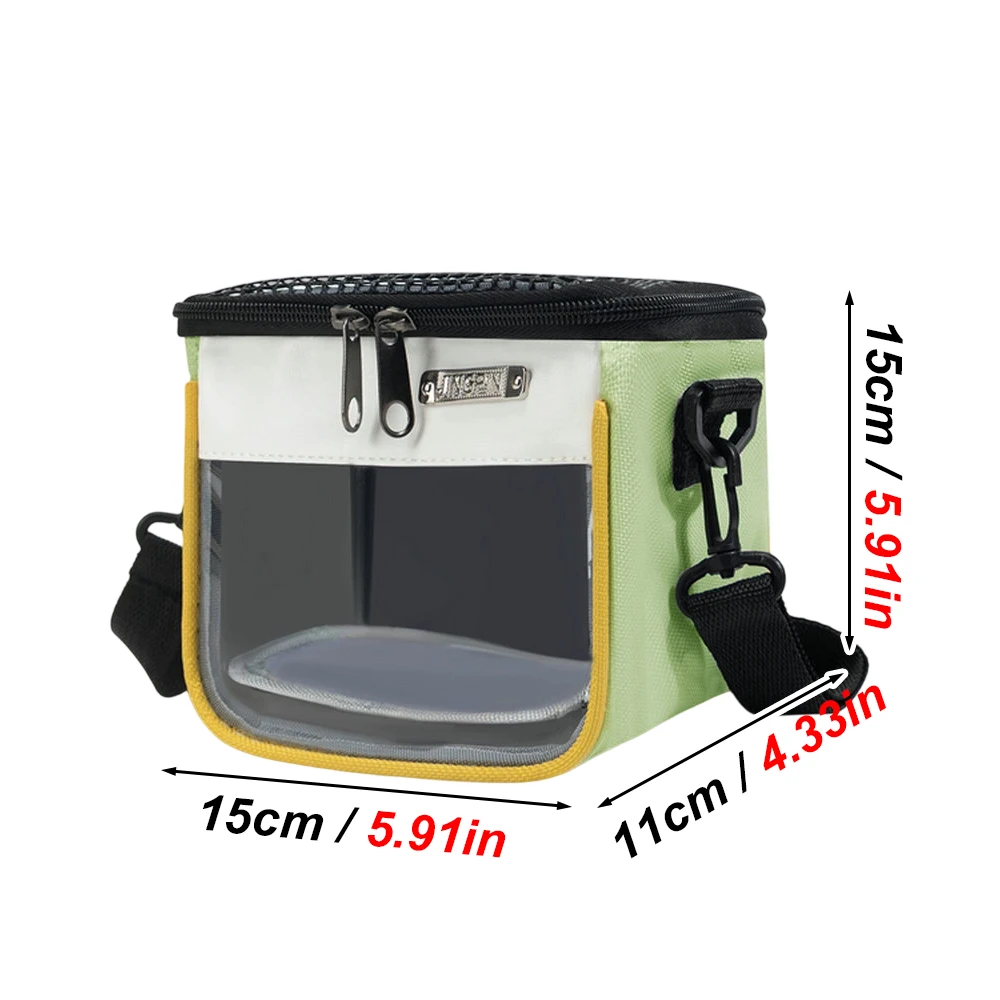 Bolsa de Transporte para Hamster com Tela Respirável e Alça Ajustável - Imagem 2