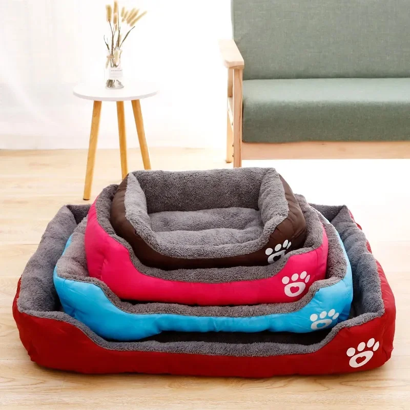 Cama Retangular para Cães e Gatos de Pequeno a Grande Porte - Imagem 2
