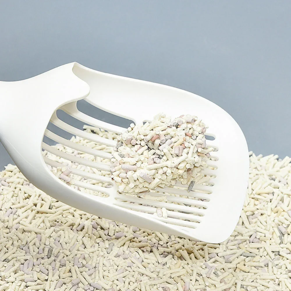 Pá Grande para Areia Sanitária de Gatos com Malha Fina e Coleta Rápida - Imagem 4