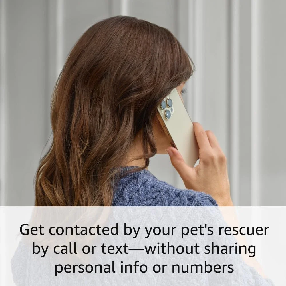 Etiqueta QR ID para Cães e Gatos de Metal com Alertas por E-mail - Imagem 5