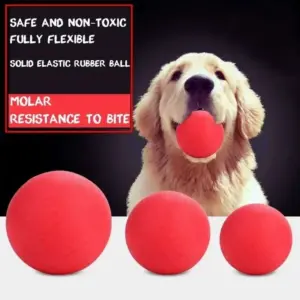 bola de borracha tpr para cães