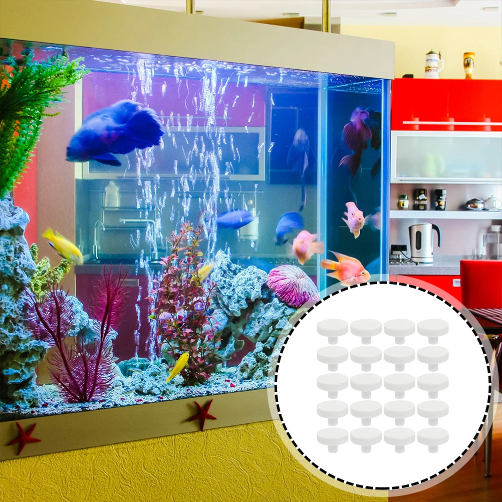 Plugues de Cerâmica para Coral T-Forma Aquário 20 pçs para Fixar Corais - Imagem 2