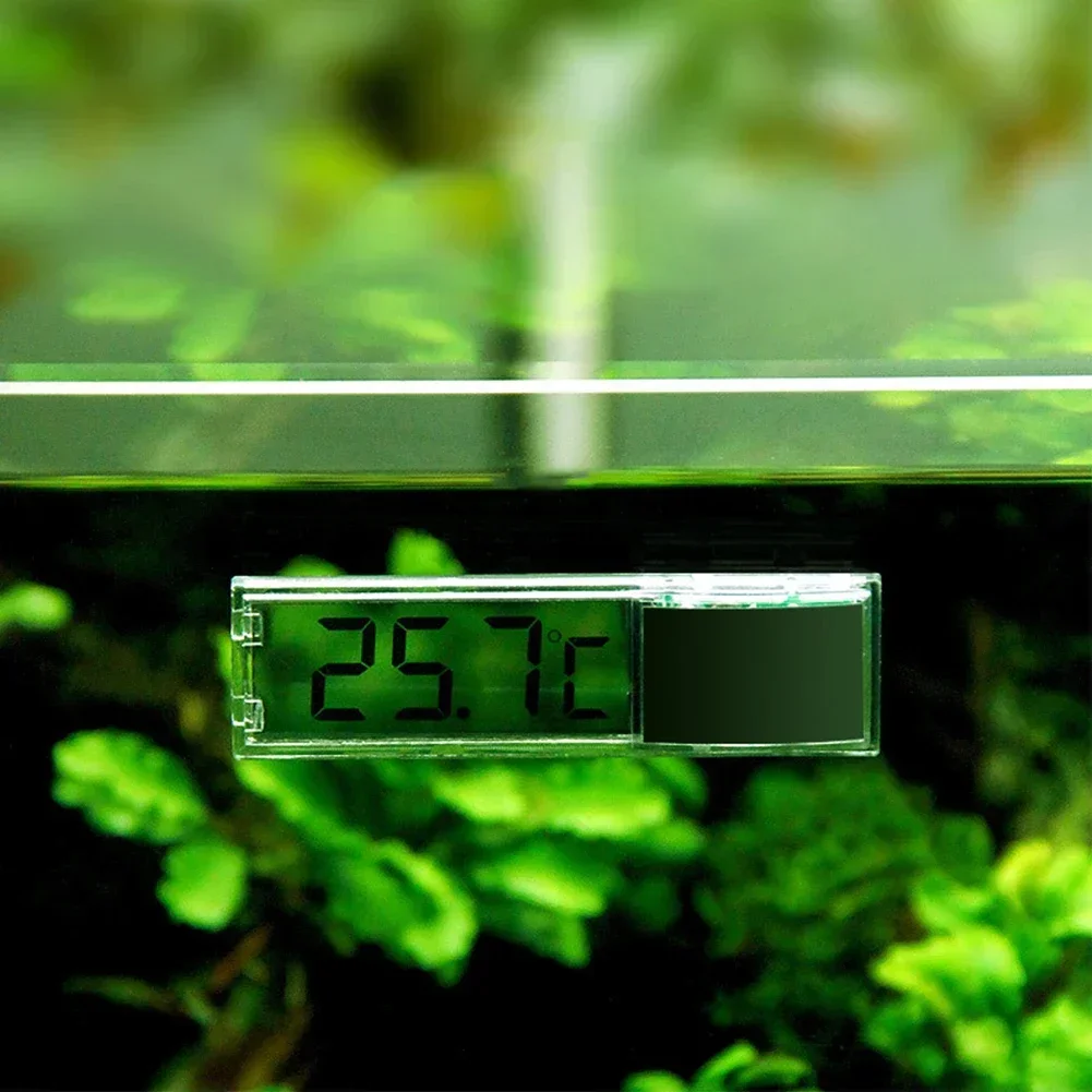 Termômetro Digital para Aquário 3D LCD para Peixes e Tartarugas - Imagem 2