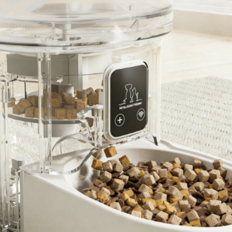 Alimentador Automático para Cães e Gatos 4L com WiFi e Controle de Porção - Image 6