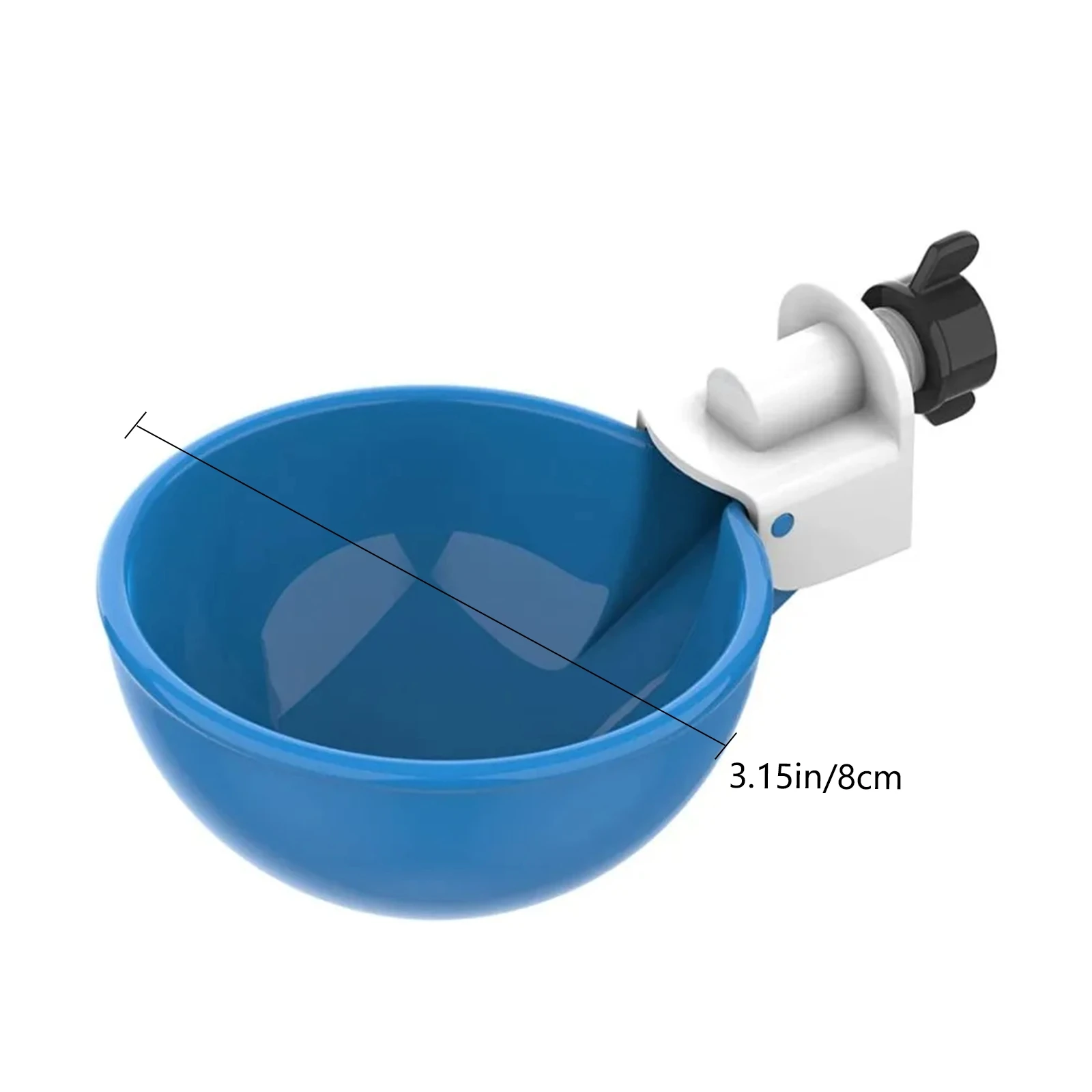 Kit 5 Bebedouros Automáticos para Aves PVC com Vedação - Imagem 3