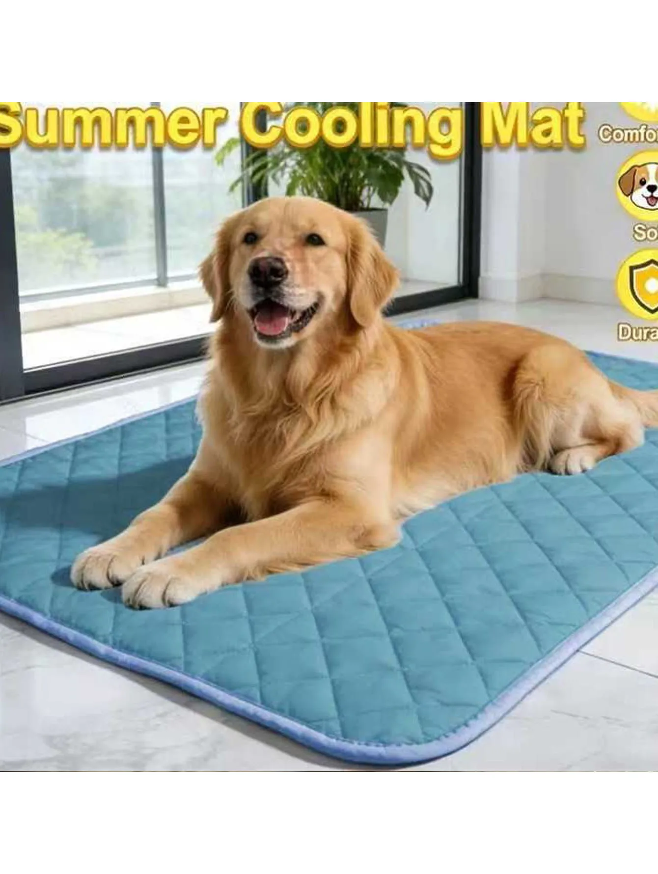 Cama de Verão para Cães e Gatos de Malha Respirável Lavável - Image 5