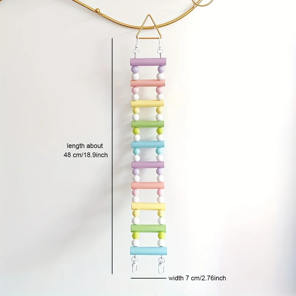 Escada de Escalada para Papagaios com Encaixe na Gaiola - Imagem 5