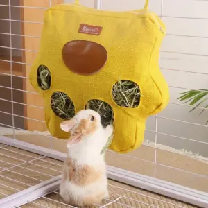 alimentador de feno para roedores e coelhos