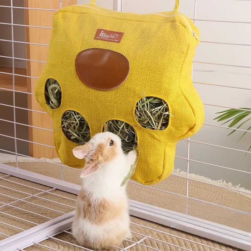 alimentador de feno para roedores e coelhos