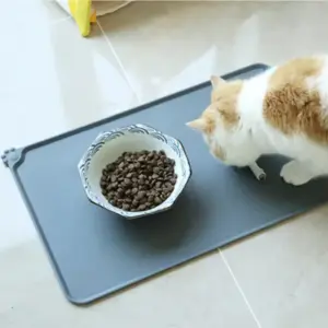 tapete de silicone para refeição de pets